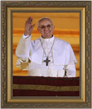 Pope Francis Arrives on Balcony