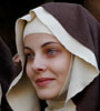 Mary Petruolo as St. Clare of Assisi