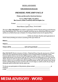 Pope John Paul II: The Movie